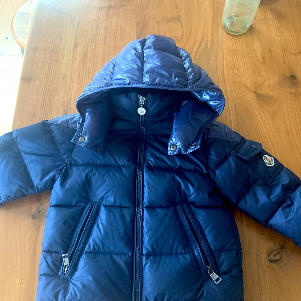 Moncler kids puffer jacket